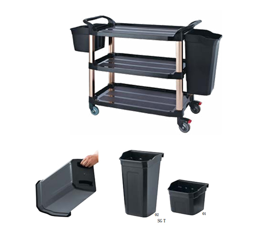 新品酒店移動(dòng)收碗車(chē)收...